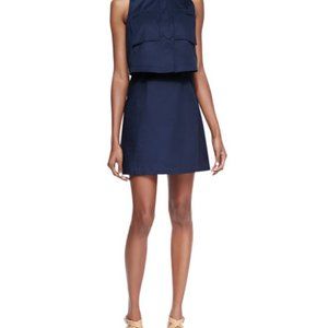 Theory Gemine Taranto Pop Top Sleeveless Dress